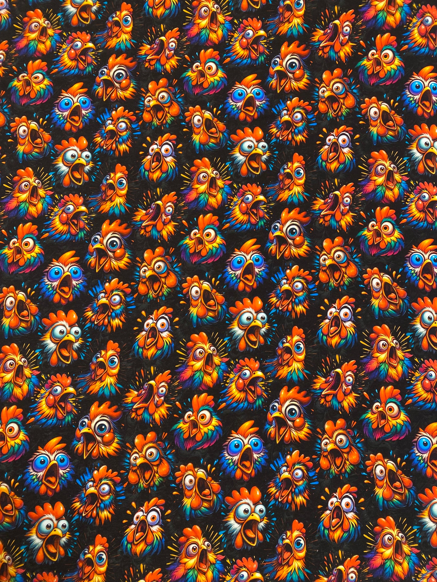 Collegetyg Crazy Chicken