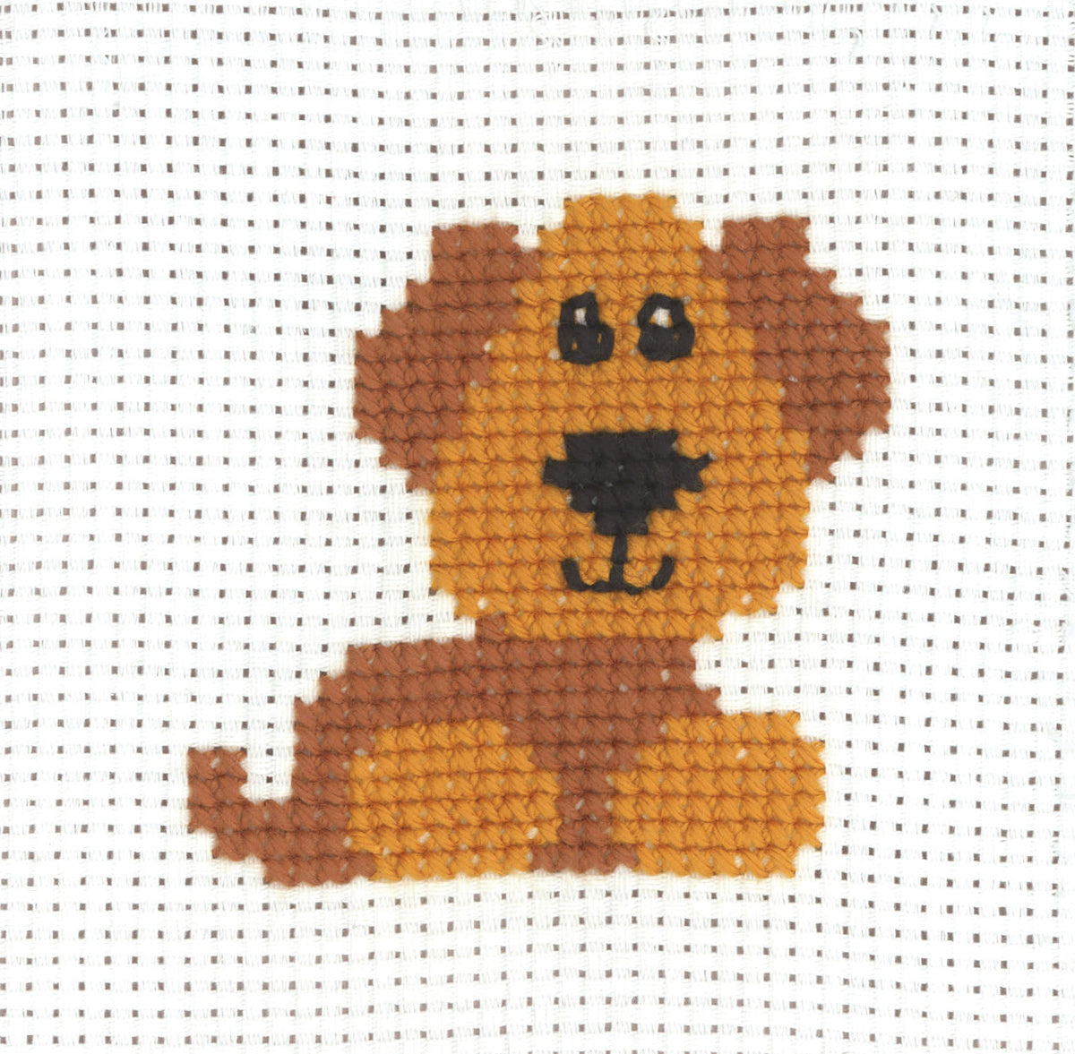 Broderi barn Hund