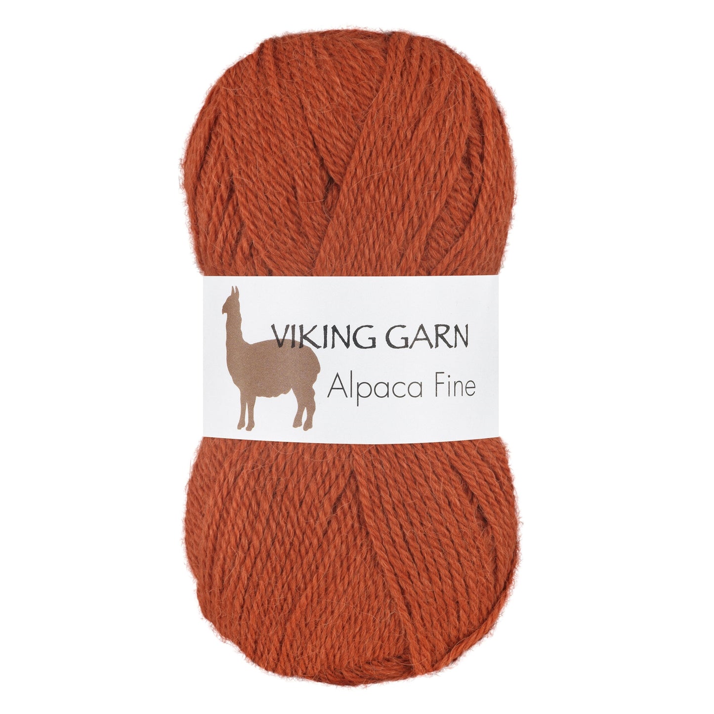 Alpaca Fine Rödbrun - 654
