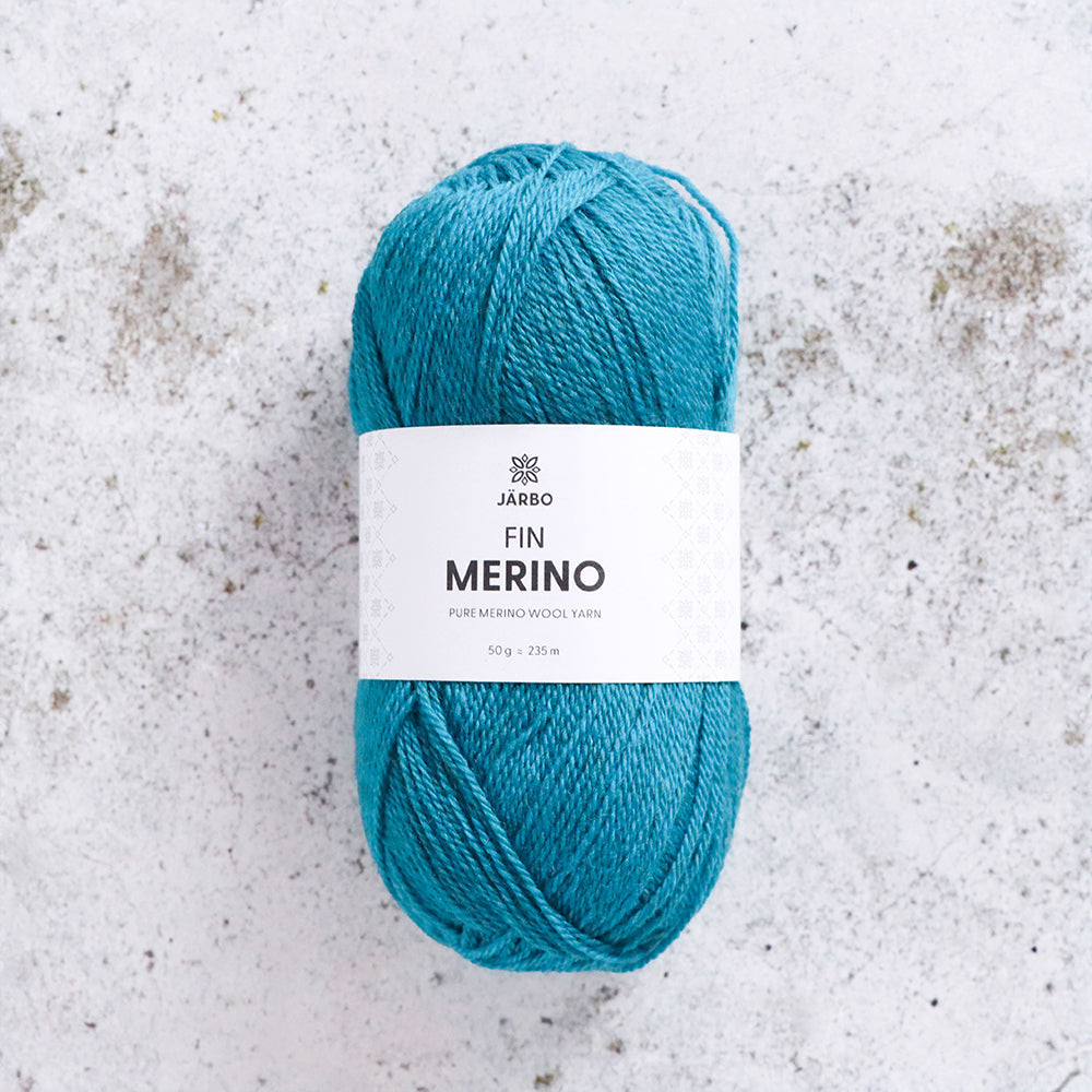 Fin merino Teal Peacock - 30304