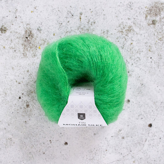 Fin mohair silke – 31538 - Vivid Chlorophyll