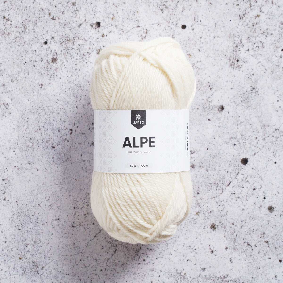 Alpe - Ullgarn Vanilla White - 36116