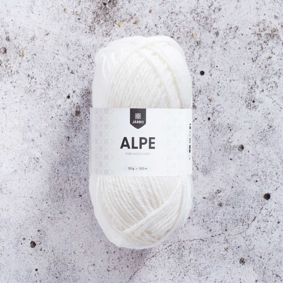 Alpe - Ullgarn White Crisp - 36119