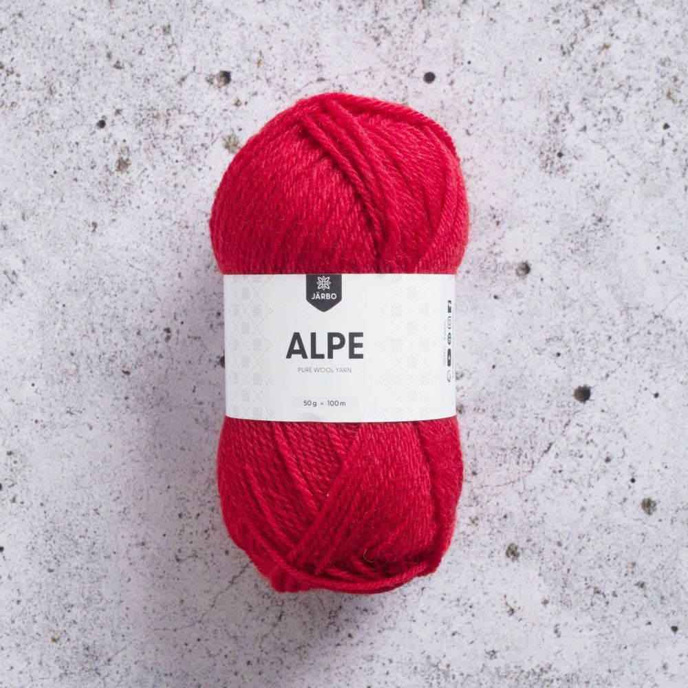 Alpe - Ullgarn X-mas Red - 36102