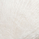 Fin mohair silke – Natural White - 31520 – Färgruta