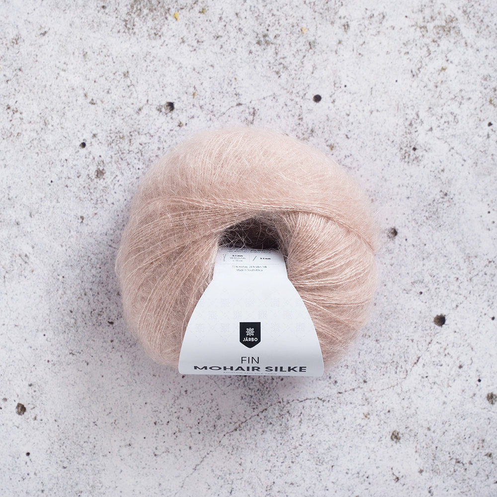 Fin mohair silke – Peach Whip - 31522 – Garnnystan