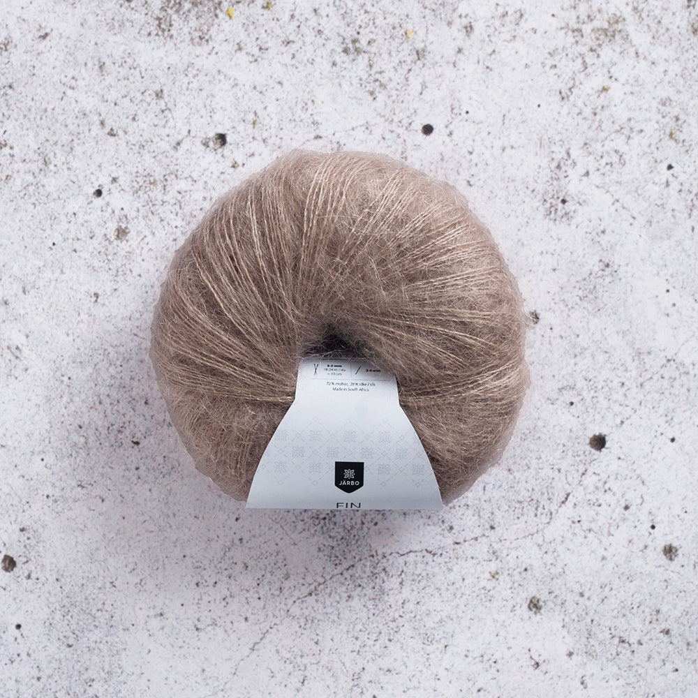 Fin mohair silke – Almondine - 31524 – Garnnystan