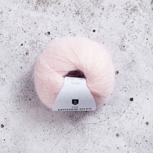 Fin mohair silke – Pink Marshmallow - 31529 – Garnnystan
