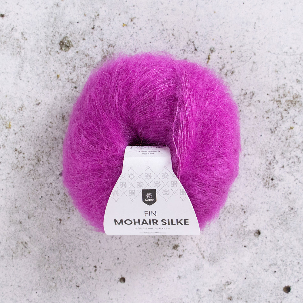 Fin mohair silke – Berry Blast - 31536 – Garnnystan