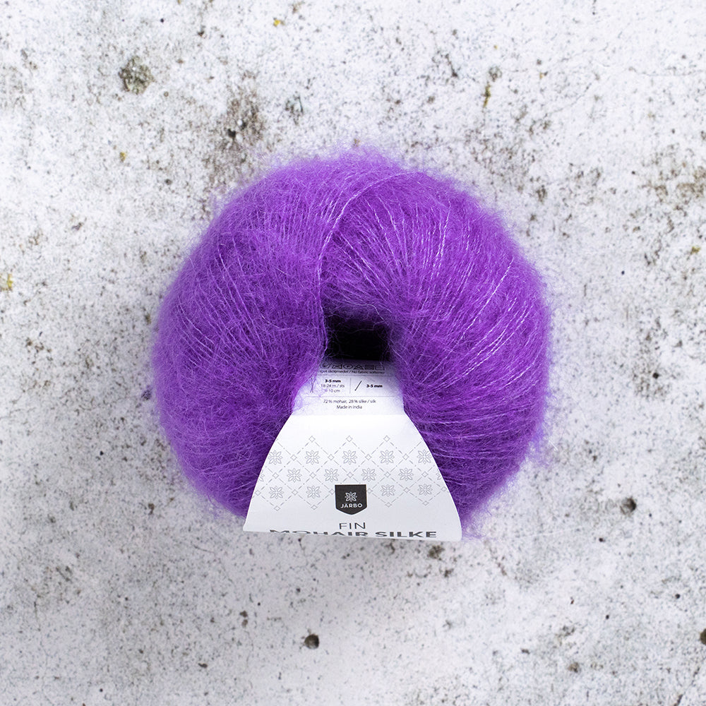 Fin mohair silke – Violectric - 31545 – Garnnystan
