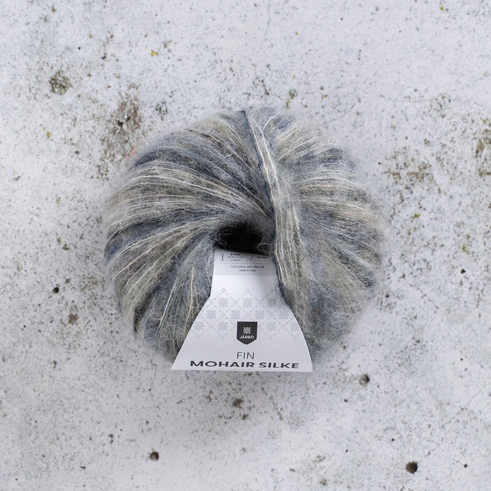 Fin mohair silke – Seal Pup - 31551 – Garnnystan