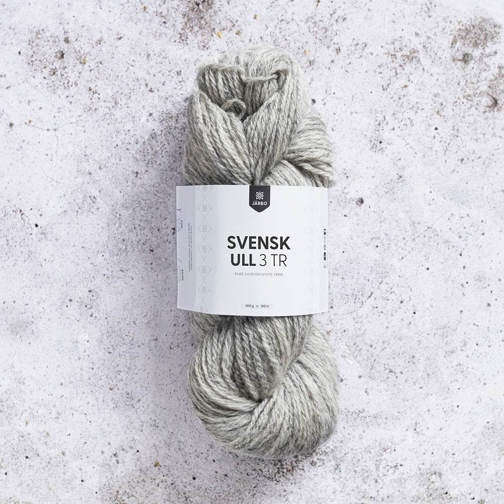 Järbo 3 tr ull – Gotland Grey - 59002 – Garnnystan