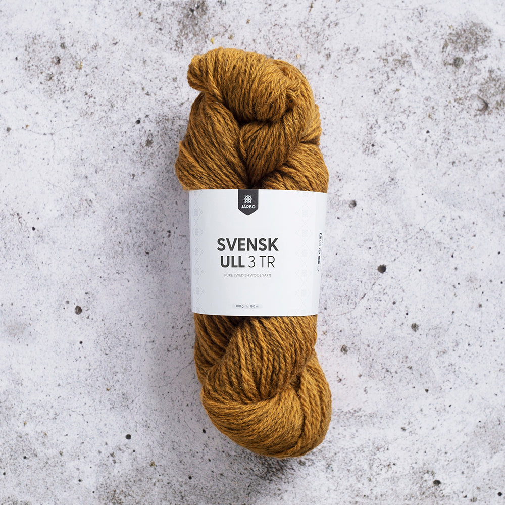 Järbo 3 tr ull – Buttercup Yellow - 59007 – Garnnystan