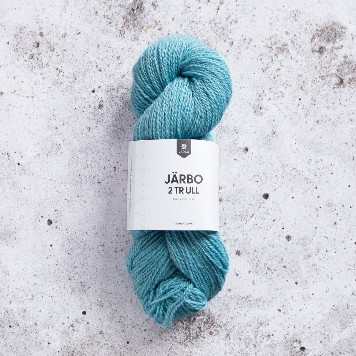 Järbo 2 tr ull – Aqua Ice - 74138 – Garnnystan