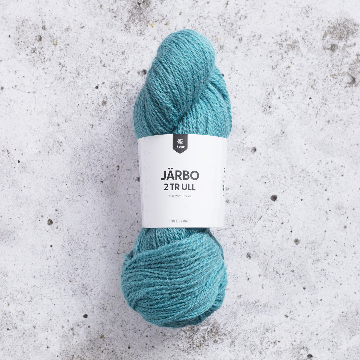 Järbo 2 tr ull – Jade Blue - 74141 – Garnnystan