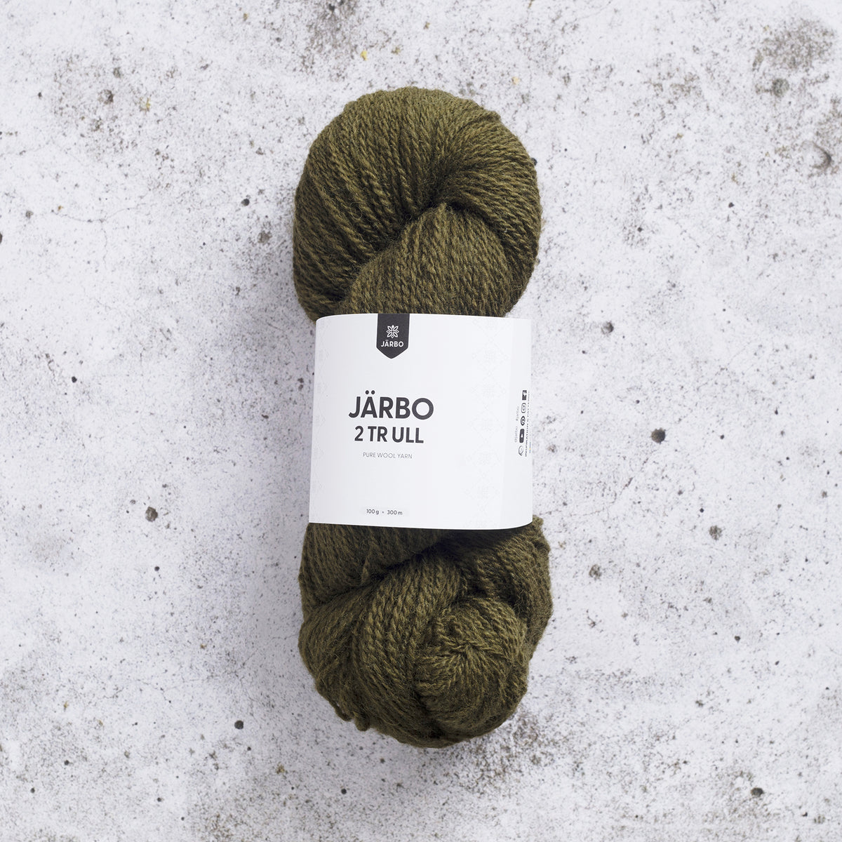 Järbo 2 tr ull – Organic Garden - 74148 – Garnnystan