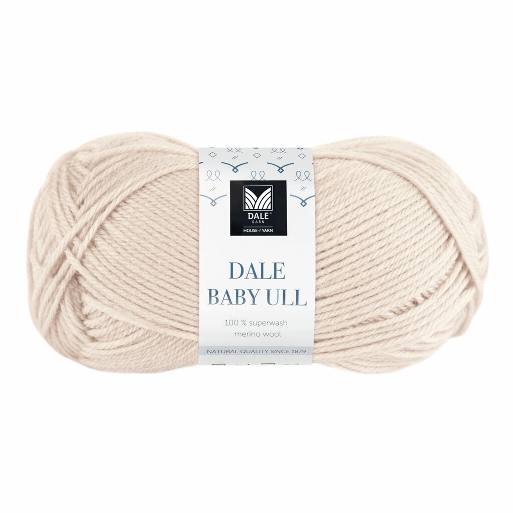 Dale Baby ull Latte - 8554