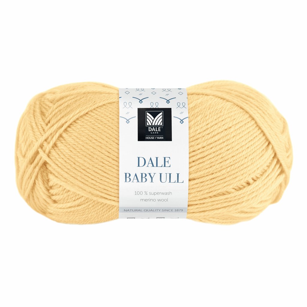 Dale Baby ull Korngul - 8557