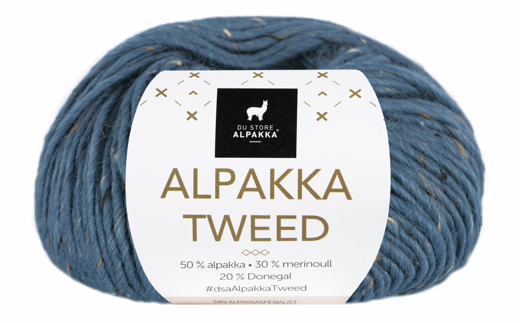 Alpakka Tweed Indigo - 133