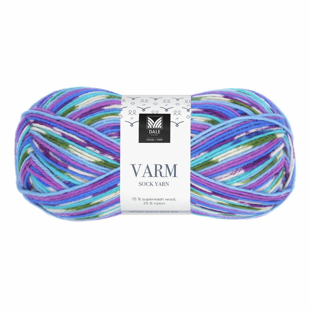 Varm Turkos/Lila/Blå - 5102