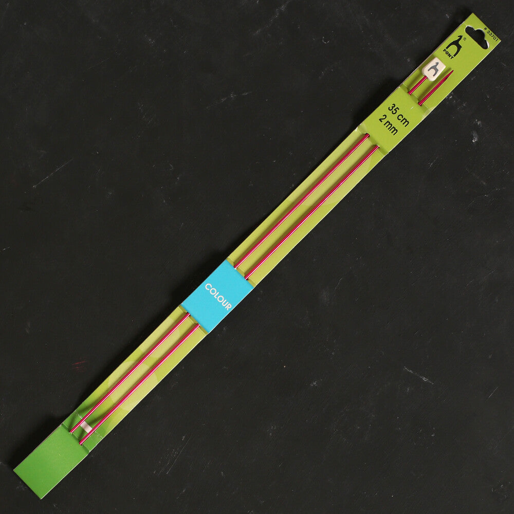 Pony Colour jumperstickor 2 mm / 35 cm